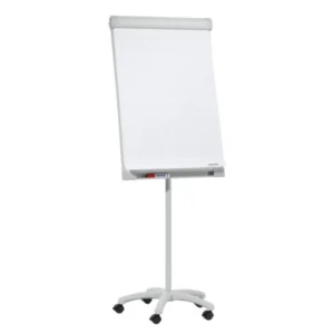 Mobile Flipchart Board with Wheels – Adjustable Presentation Easel